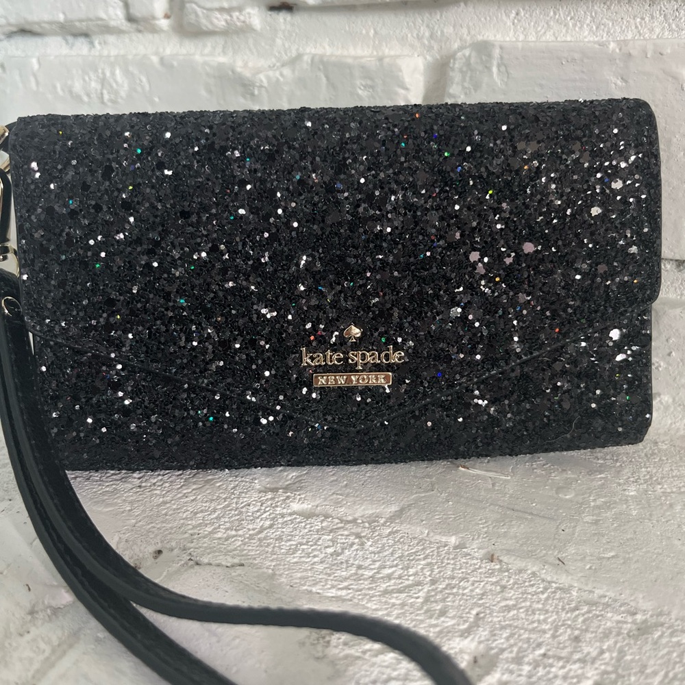 Kate Spade Glitter Phone Wallet